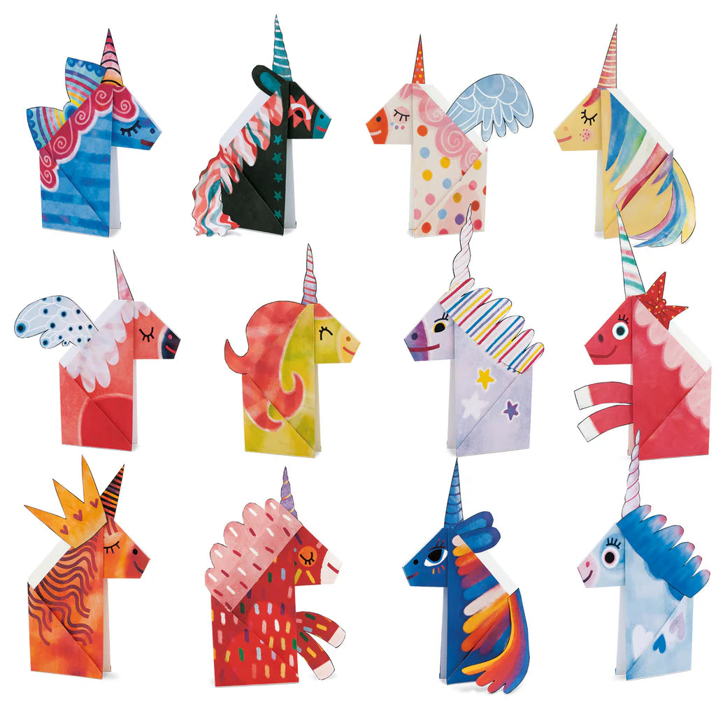 Easy Origami - 12 Units - Unicorns