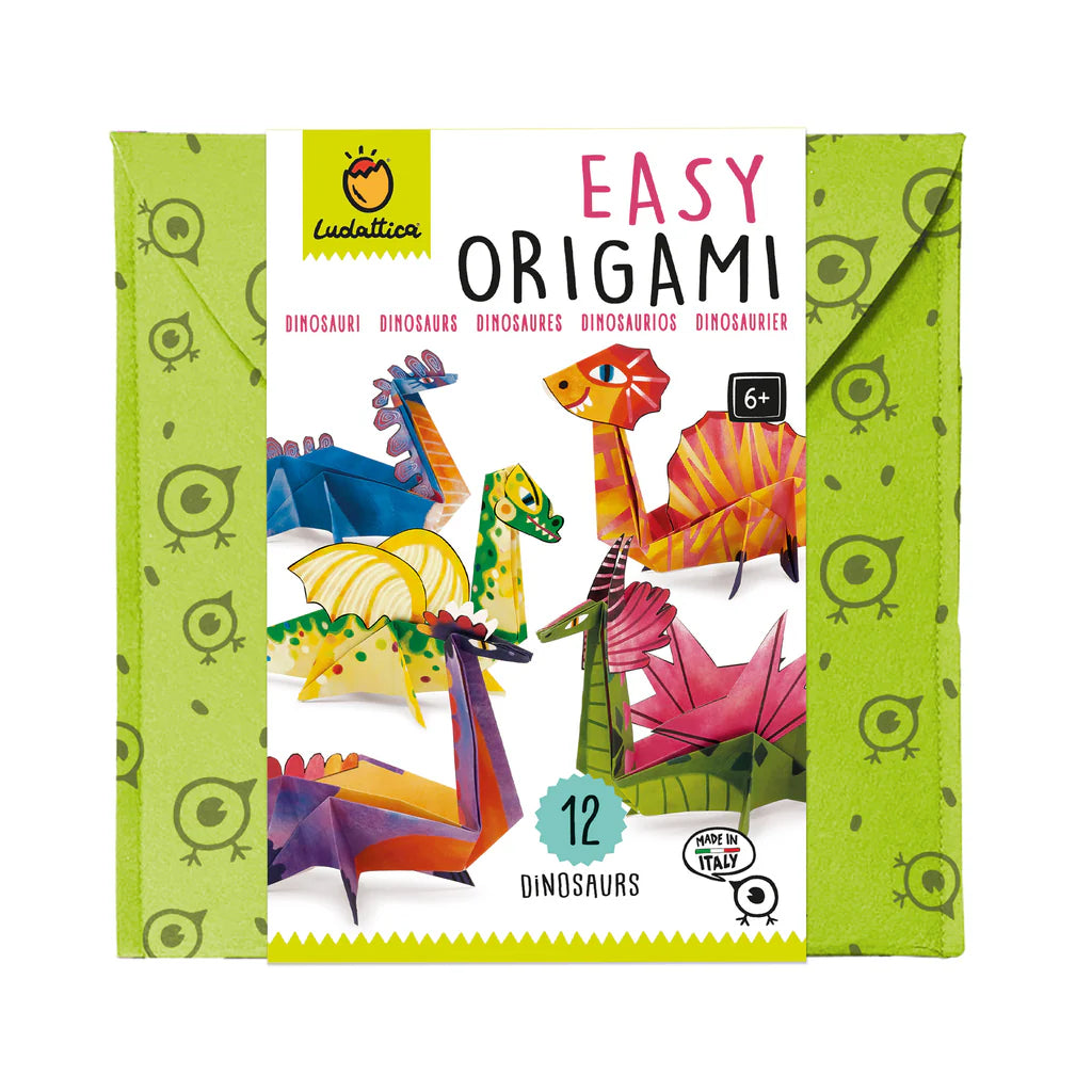 Easy Origami - 12 Units - Dinosaurs