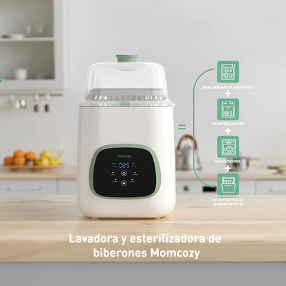 Lavadora y Esterilizadora de Mamaderas KleanPal Pro | MomCozy