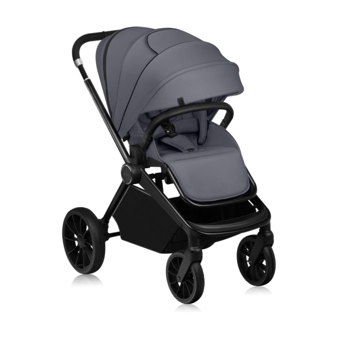 Coche Travel System 3 en 1 Mika Plus - Grey Stone | Lionelo