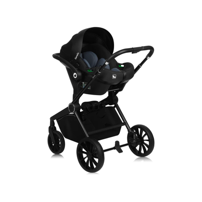 Coche Travel System 3 en 1 Mika Plus - Grey Stone | Lionelo
