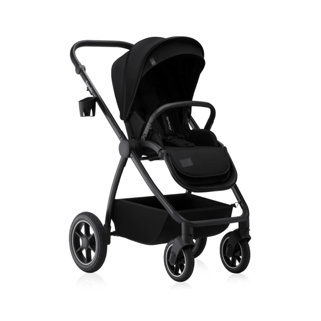 Coche Travel System 3 en 1 Meril - Black Onyx | Lionelo