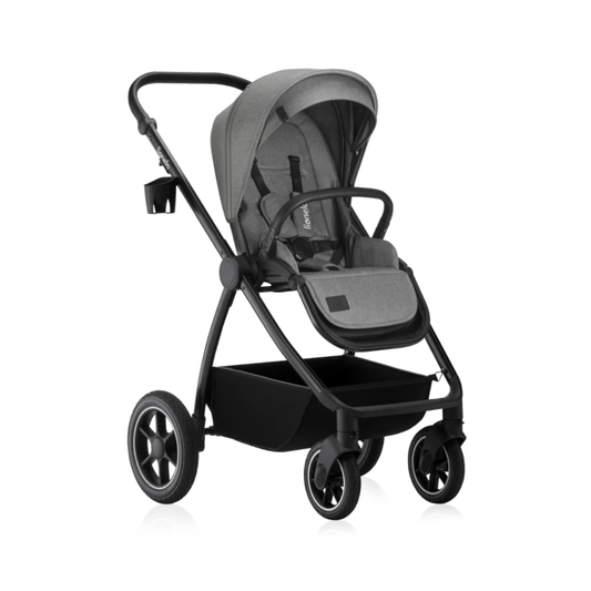 Coche Travel System 3 en 1 Meril - Grey Stone | Lionelo
