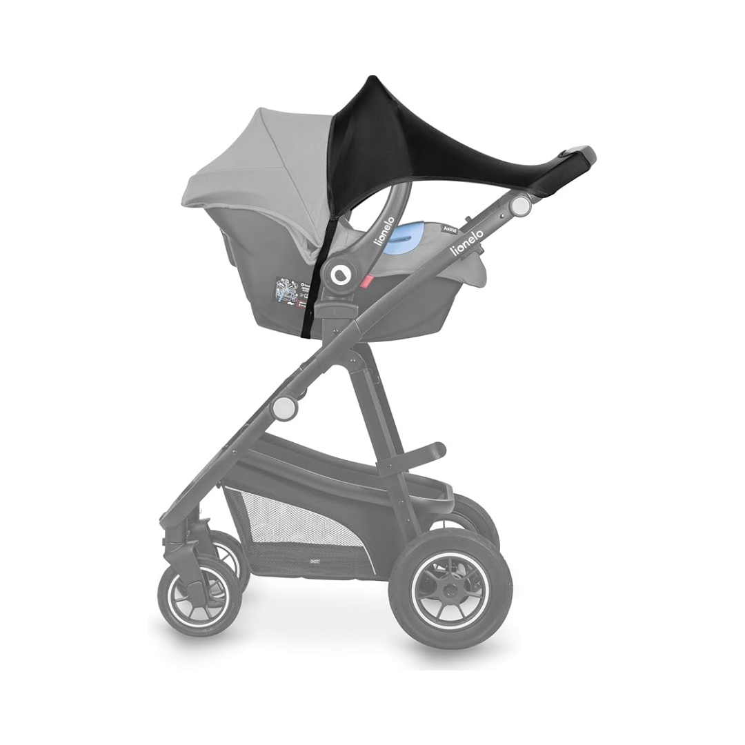 Parasol Coche Universal +50 UPF - Black Carbon | Lionelo