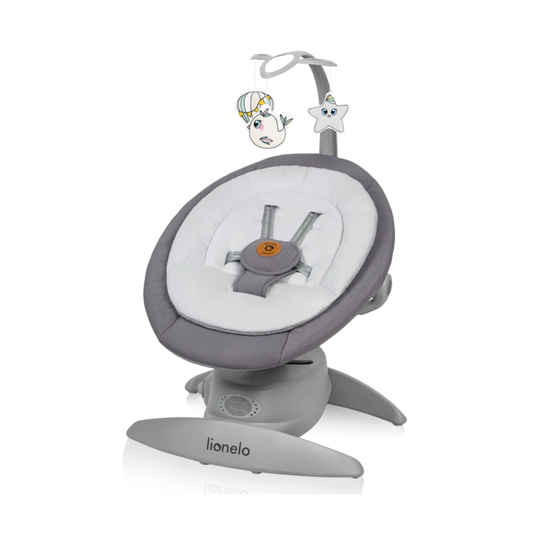 Silla Nido Mecedora Mell - Grey Stone | Lionelo
