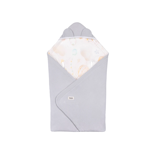 Manta Envolvente para Silla de Auto - Grey Balloon | Lionelo