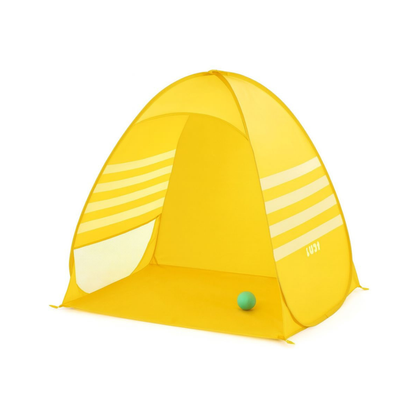 Carpa de Playa Plegable con Filtro UV - Amarillo | Ludi