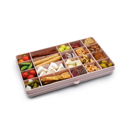 Caja Contenedora para Snacks XL  - Rosa