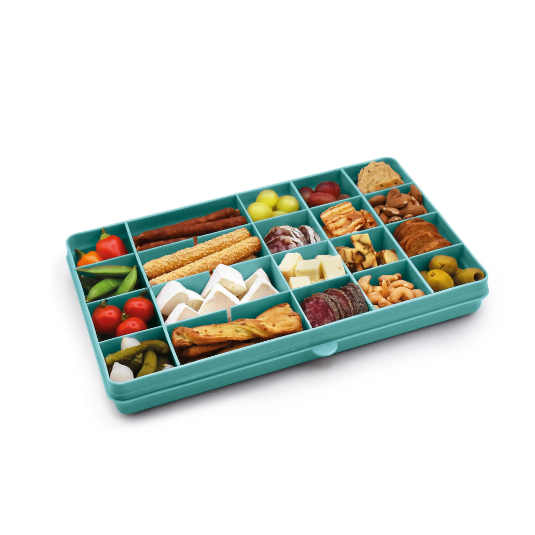 Caja Contenedora para Snacks XL  - Azul