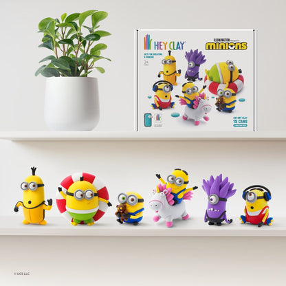 Set de 15 Potes de Arcilla para Modelar: Minions