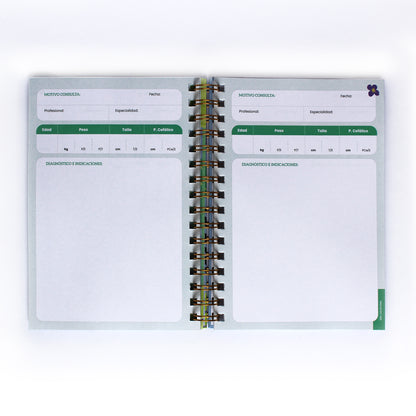 Cuaderno de Salud - Oso Perezoso - 3ra Edición | Mundo de Papel