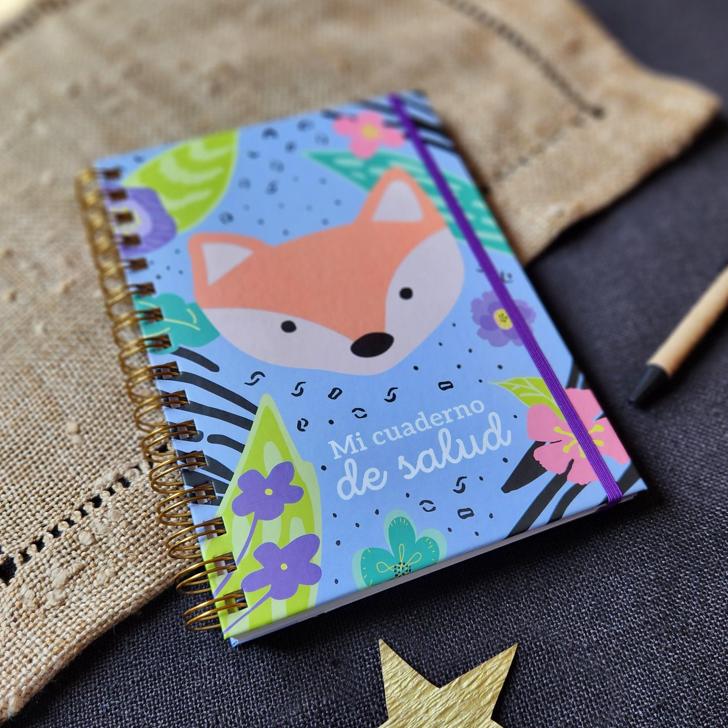 Cuaderno de Salud - Zorro - 3ra Edición | Mundo de Papel