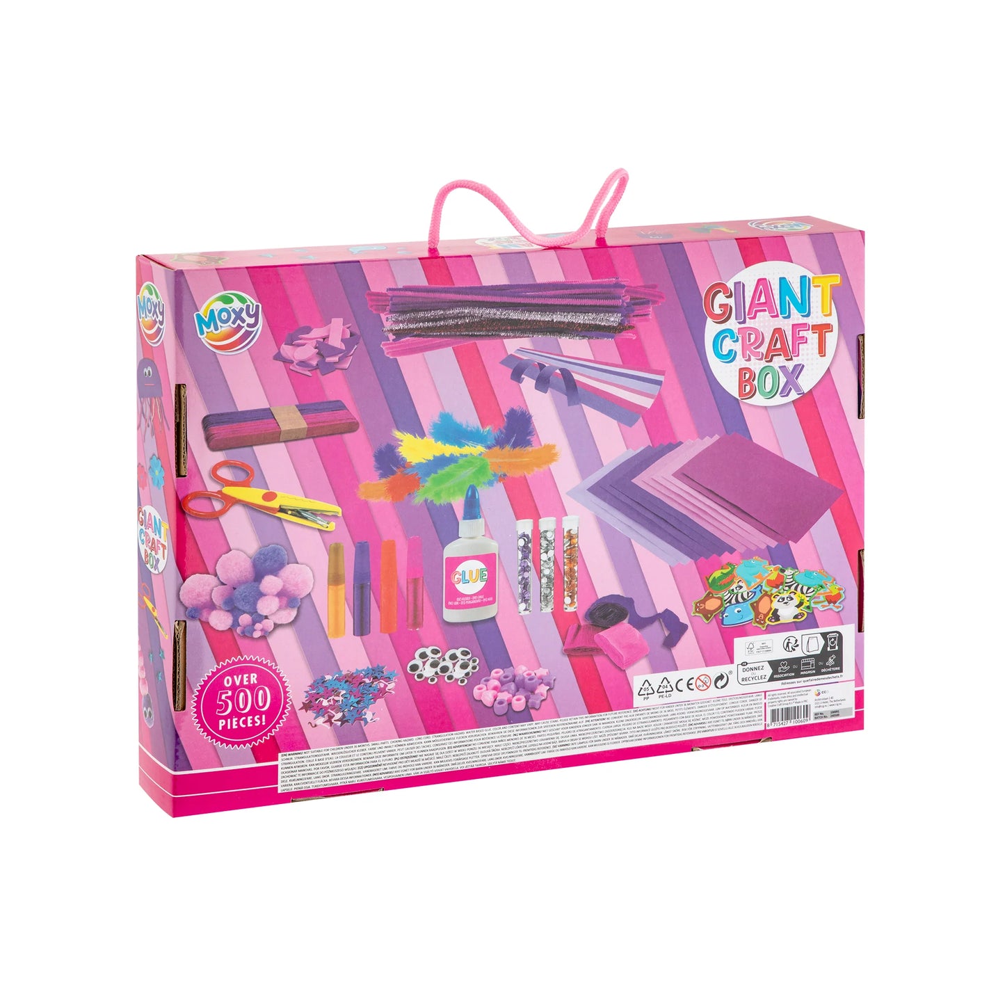 Caja Gigante de Manualidades - Rosado | Moxy