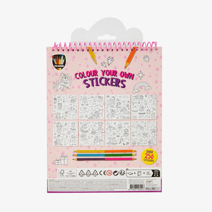 Colorea tus Propios Stickers - Rosado | Moxy