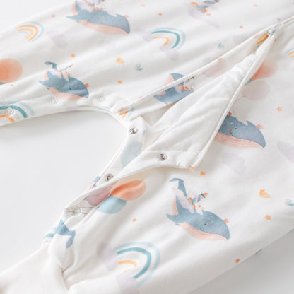 Saco de Dormir con Pies - Ballenas - TOG 1 | Mamás Mateas