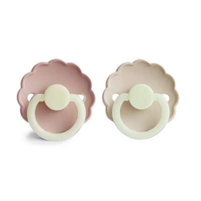 Natural Rubber Pacifier - Moon - Sage