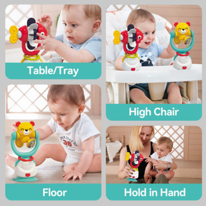 Juguete con Succión y Cascabel - Pez | Hola Toys