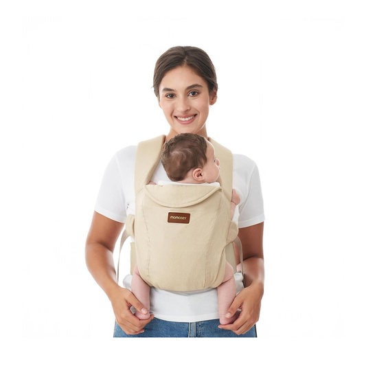 Portabebé Ergonómico WeeSnug para Recién Nacido - Khaki | MomCozy