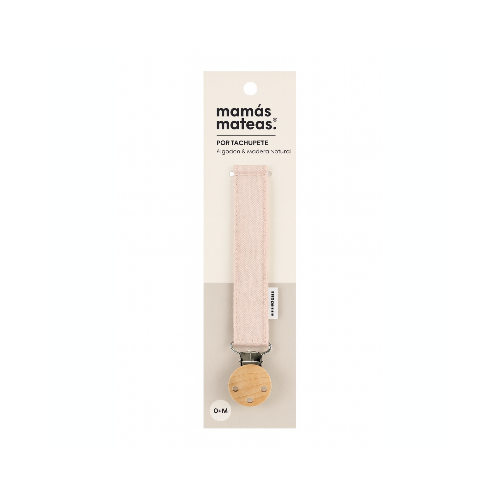 Portachupete de Algodón  - Rosa | Mamás Mateas