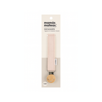 Portachupete de Algodón  - Rosa | Mamás Mateas