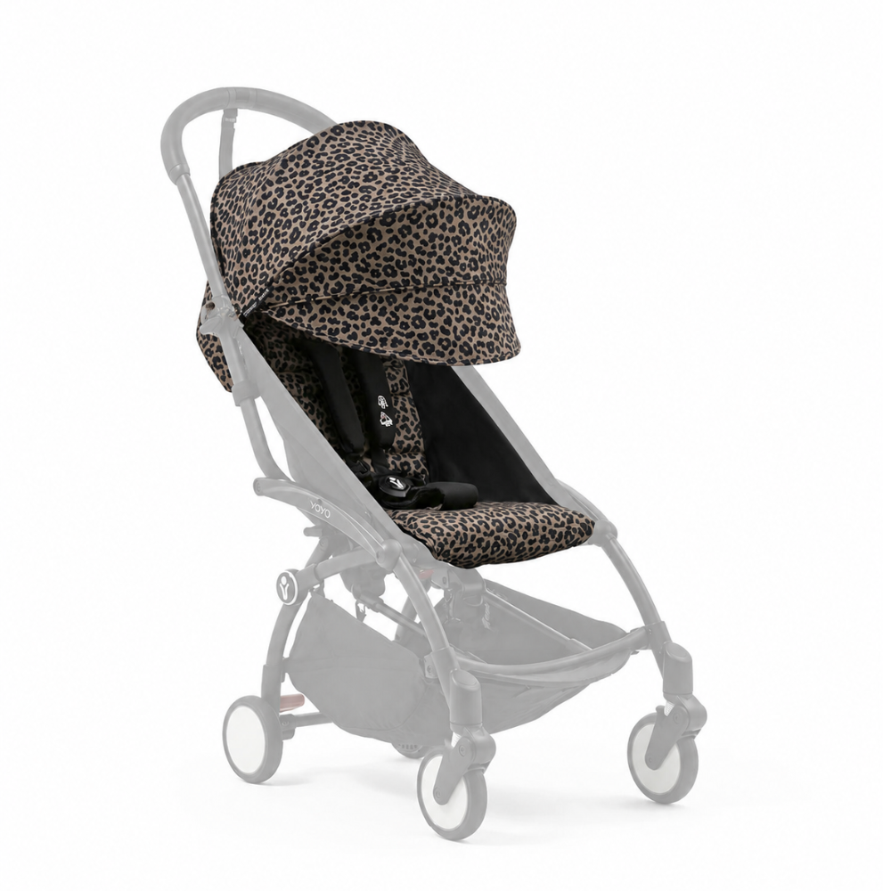 Asiento 6+ para Coche Ultracompacto Stokke® YOYO³ - Leopardo | YOYO by Stokke