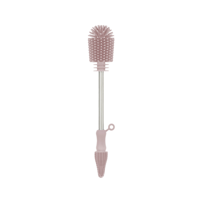 Cepillo de Silicona para Limpieza de Mamaderas - Palo Rosa | haakaa