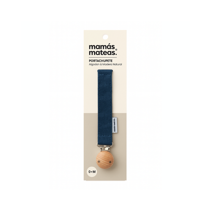 Portachupete de Algodón  - Azul | Mamás Mateas