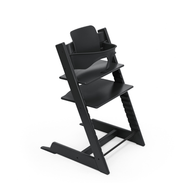 Pack Silla Tripp Trapp® + Baby Set - Black | Stokke