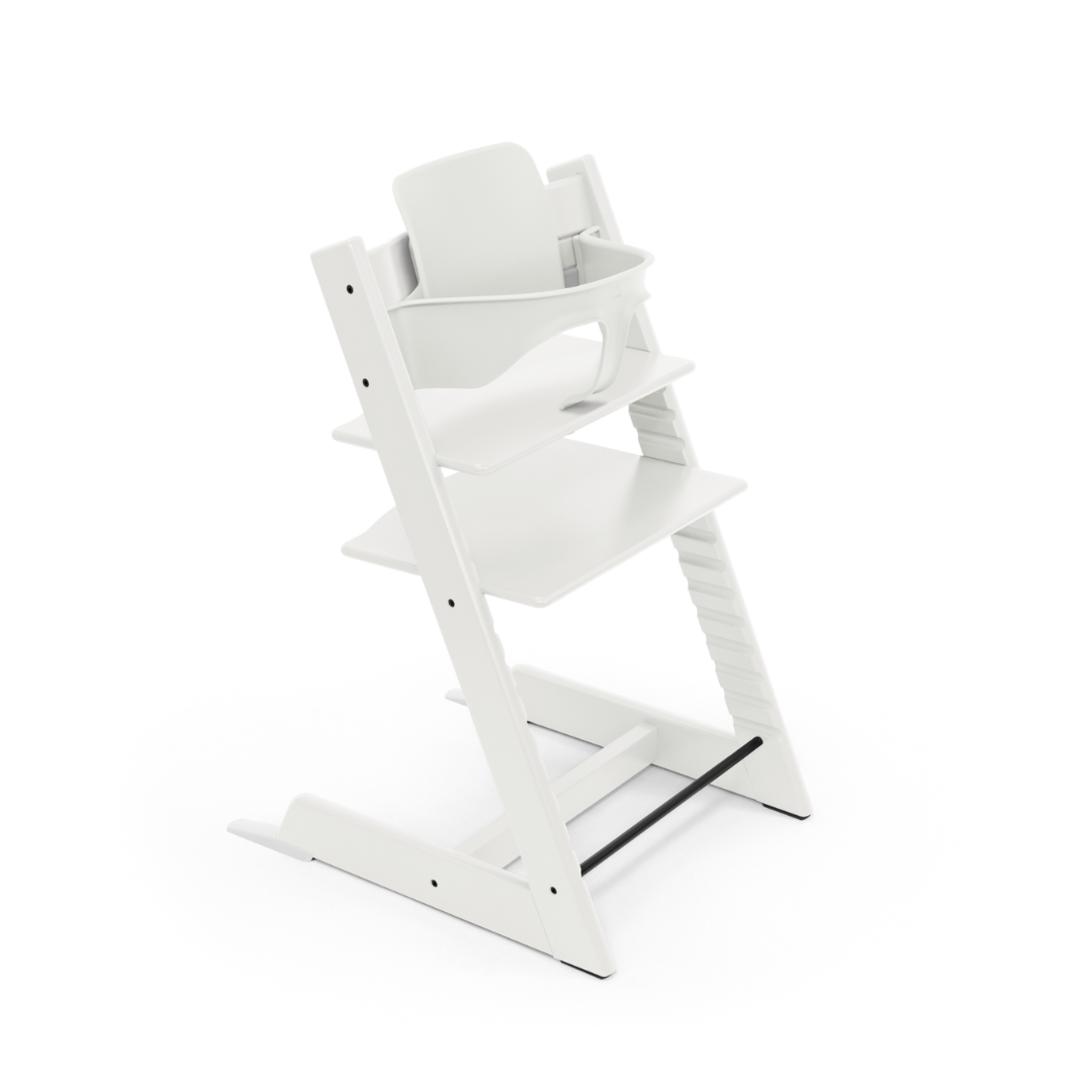 Pack Silla Tripp Trapp® + Baby Set - White | Stokke
