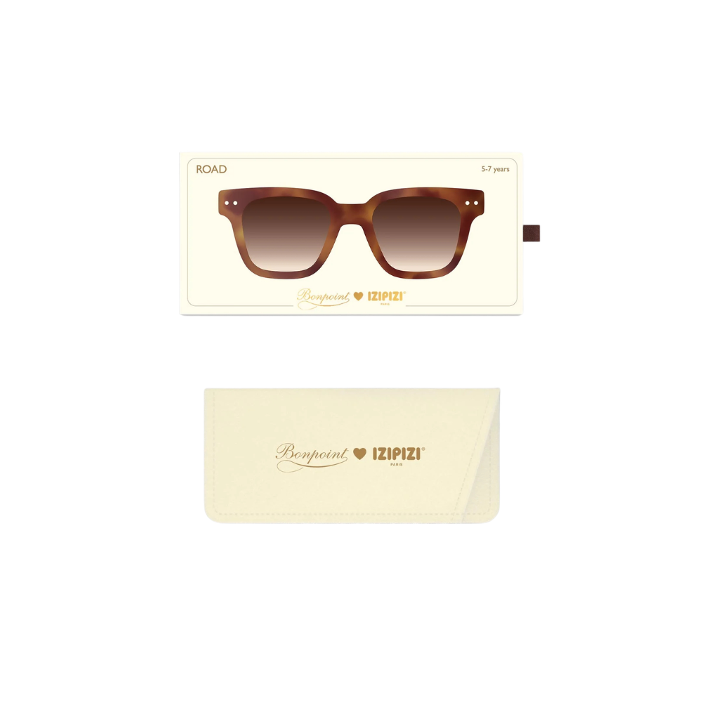 Lentes de Sol para Niños #Road Izipizi x Bonpoint - Glossy Havane | IZIPIZI