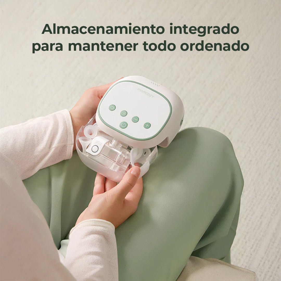 Aspirador Nasal Eléctrico 2 en 1 de Grado Hospitalario BreezyClear Pro | MomCozy