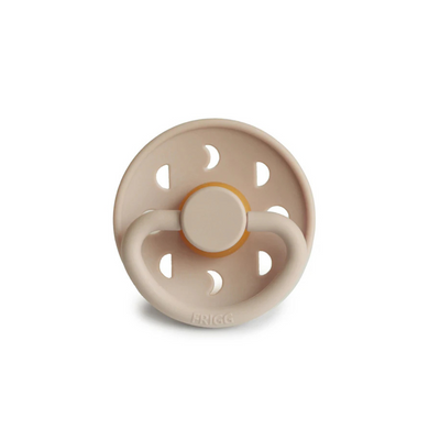 Natural Rubber Pacifier - Moon - Sage