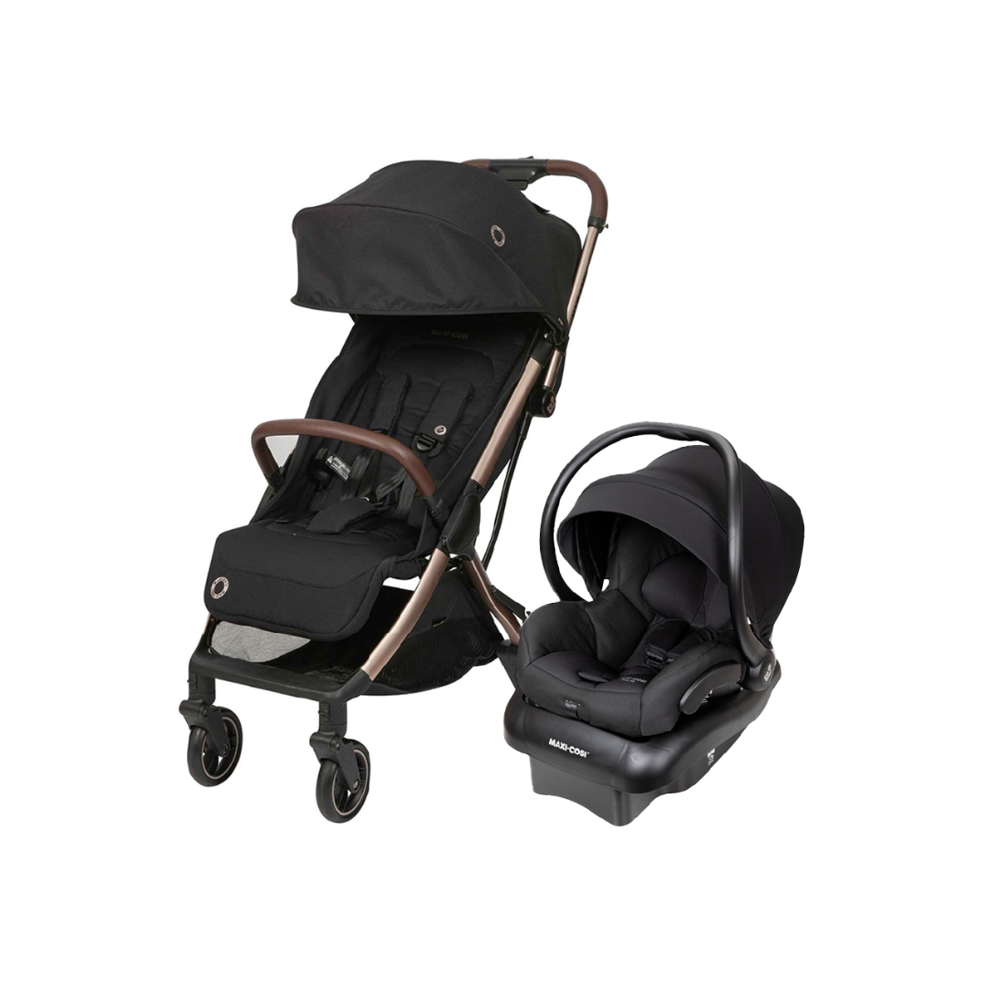 Coche Travel System Eva Essential - Black Champagne