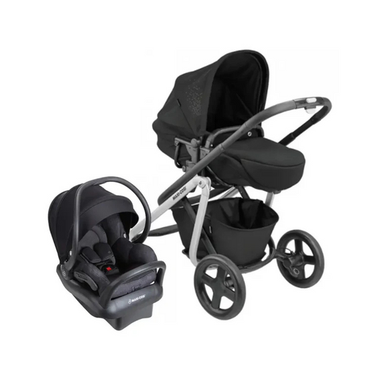 Coche Travel System Lila Nomad Black - Mico Max