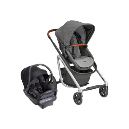 Coche Travel System Lila Nomad Grey - Mico Max