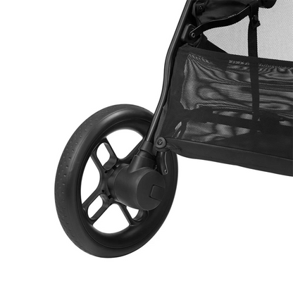 Travel System Coche Zelia 3 + Silla Nido Pebble 360 + Base FamilyFix 360 - Essential Black | Maxi Cosi
