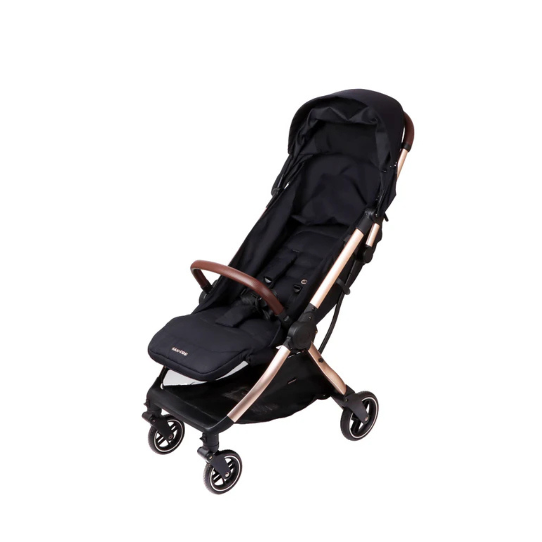 Travel System Coche Eva 3 + Silla Cabriofix - Black Champagne | Maxi Cosi