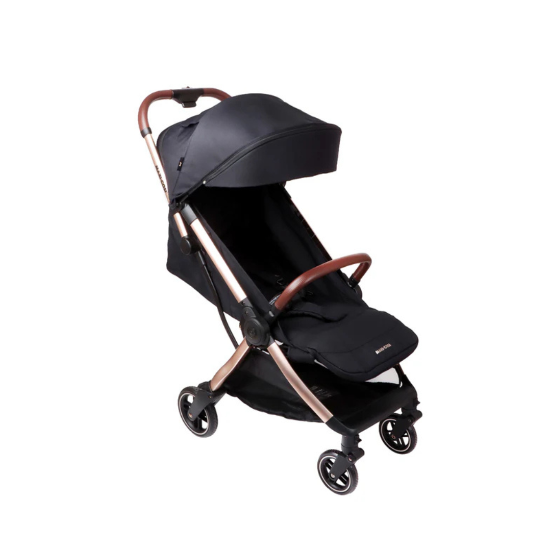 Travel System Coche Eva 3 + Silla Cabriofix - Black Champagne | Maxi Cosi