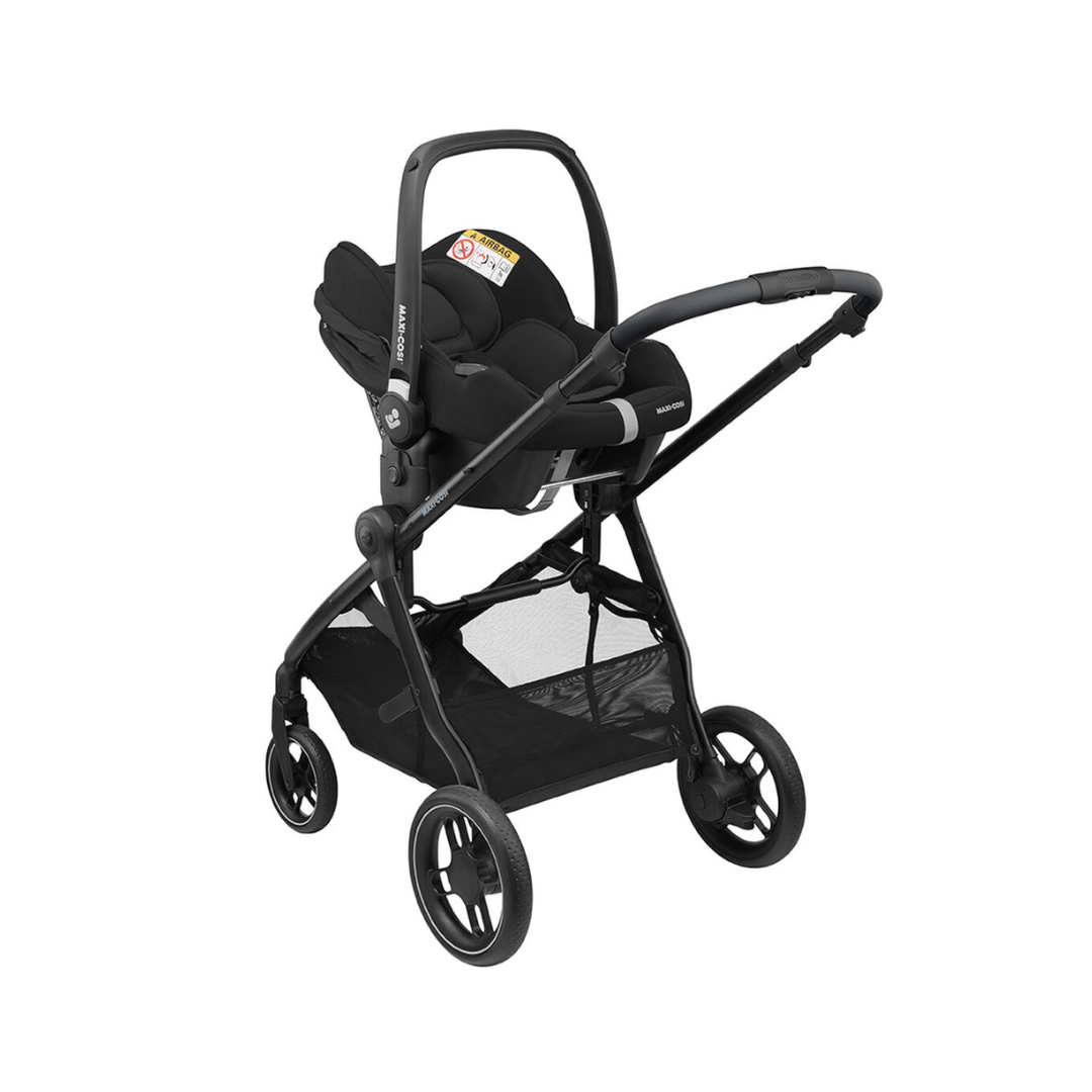 maxi-cosi 3 piezas Coche Travel System Zelia 3 Essential - Black