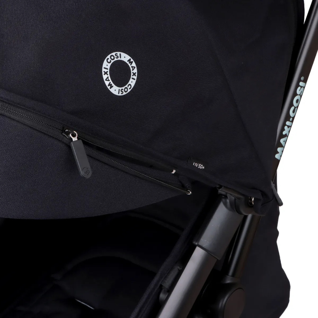 Travel System Coche Eva 3 + Silla Cabriofix - Black | Maxi Cosi