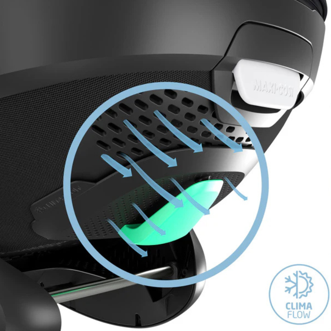 Silla Nido Pebble 360 Pro + Base FamilyFix 360 Pro SlideTech® | Maxi Cosi