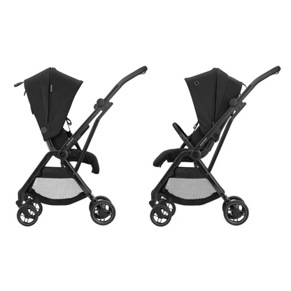 Travel System Coche Leona 2 + Silla Cabriofix - Essential Black | Maxi Cosi