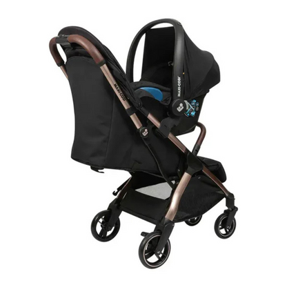 Coche Travel System Eva Essential - Black Champagne