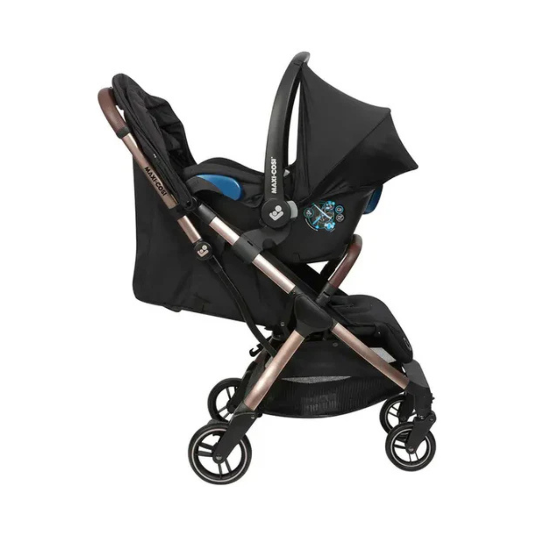 Coche Travel System Eva Essential - Black Champagne