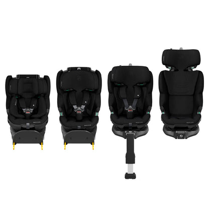 Silla de Auto Convertible Emerald 360° Pro - Authentic Black | Maxi Cosi