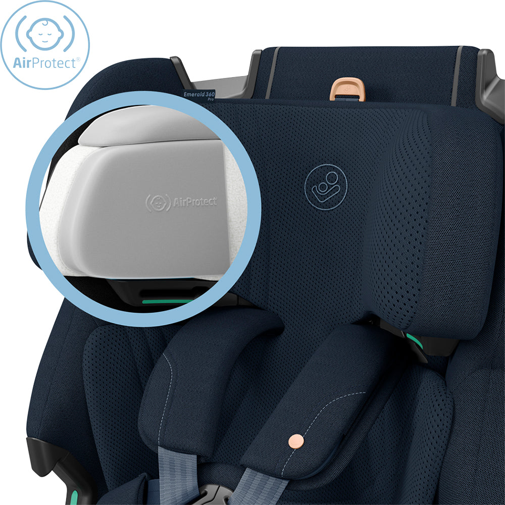 Silla de Auto Convertible Emerald 360° Pro - Authentic Blue | Maxi Cosi