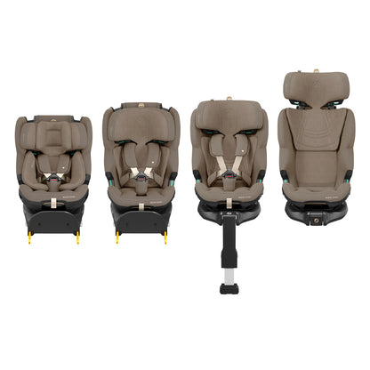 Silla de Auto Convertible Emerald 360° Pro - Authentic Truffle | Maxi Cosi