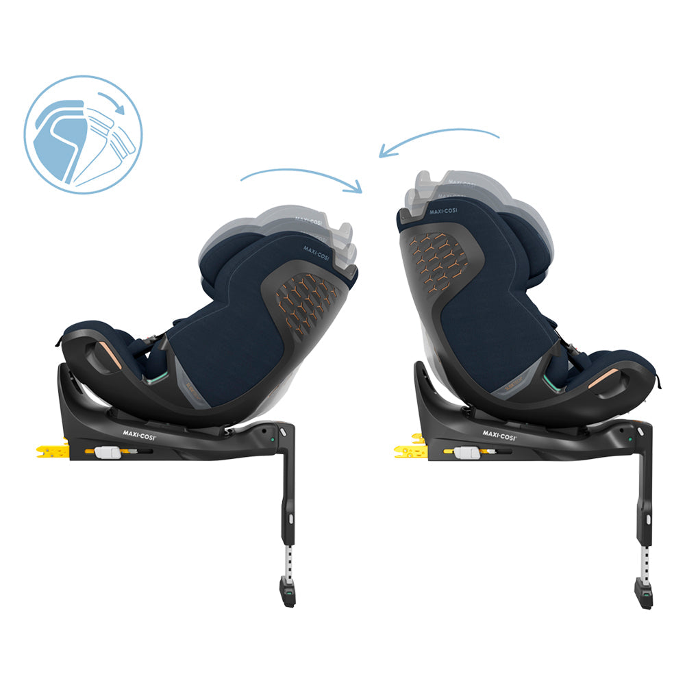 Silla de Auto Convertible Emerald 360° Pro - Authentic Blue | Maxi Cosi