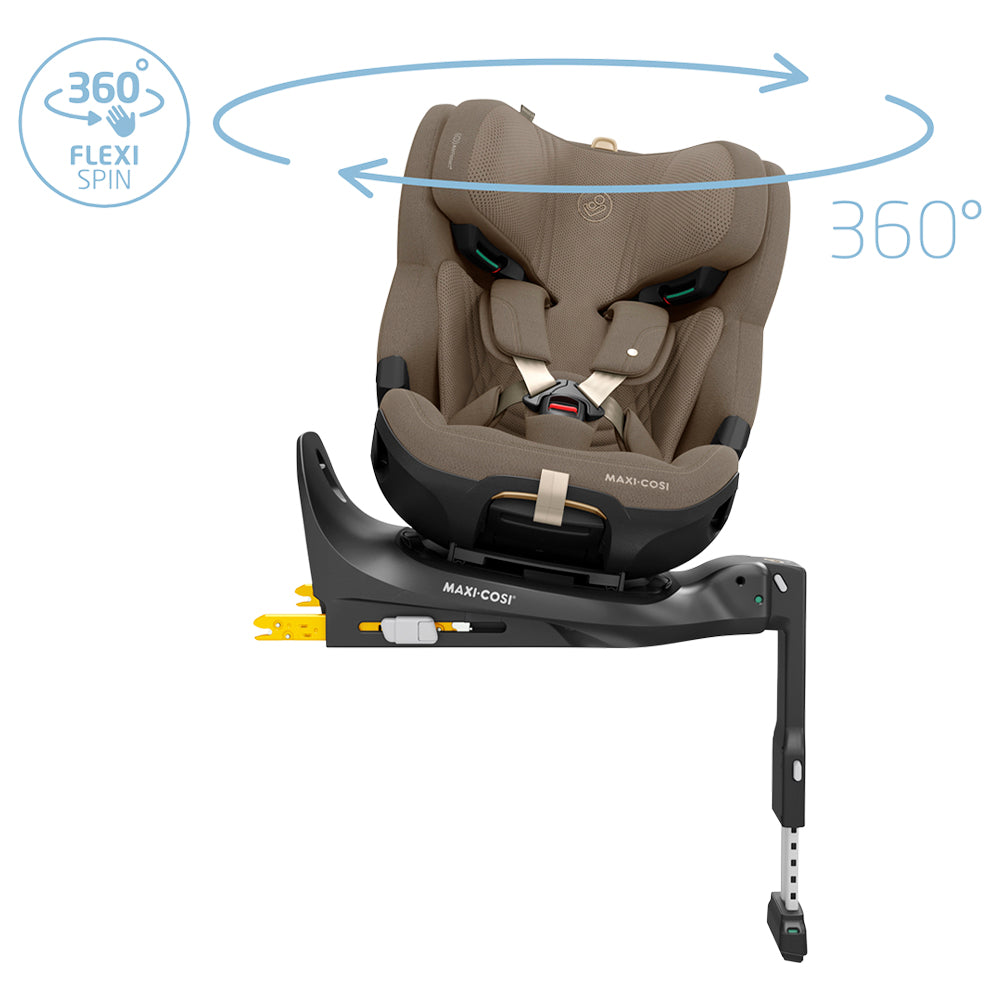 Silla de Auto Convertible Emerald 360° Pro - Authentic Truffle | Maxi Cosi