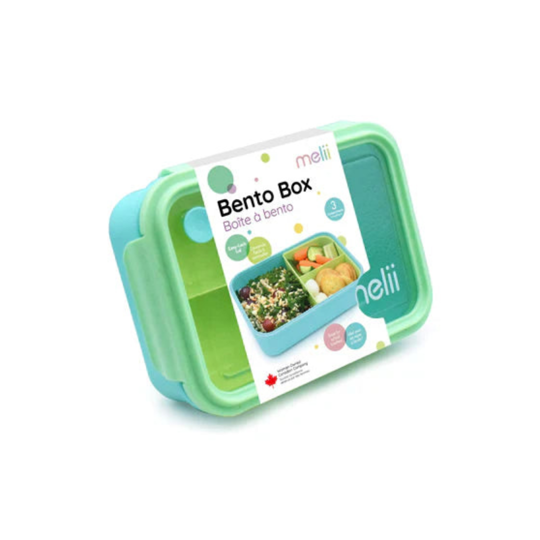 Lonchera Bento con Compartimientos 1250ml - Azul